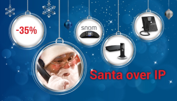 Santa Over IP Snom promo offer