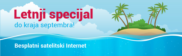 Letnji Specijal Satelitski Internet 2016 Baner