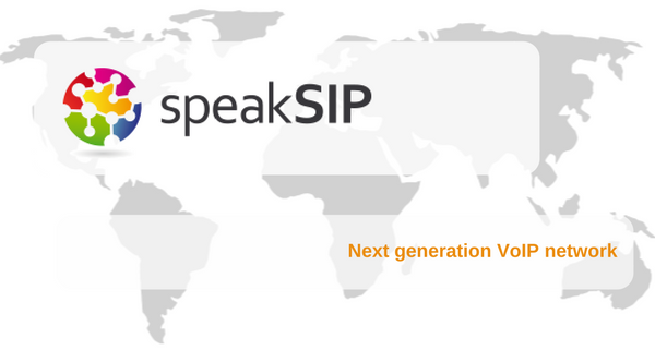 speakSIP - next gen VoIP network