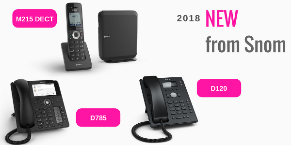 New Single Cell M215 Dect Solution And Desk Phones From Snom