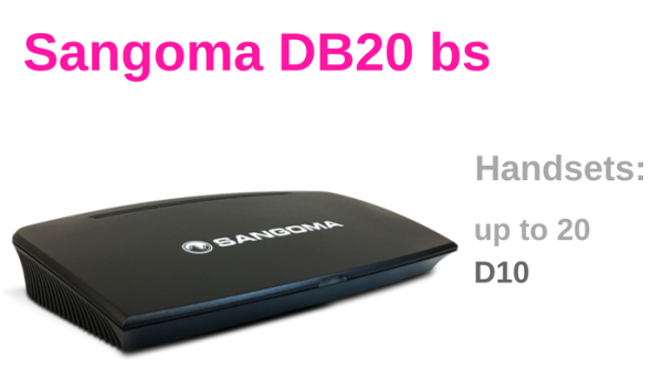 Sangoma DB20 base station overview