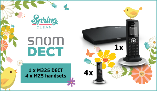 Snom Dect Spring Clean