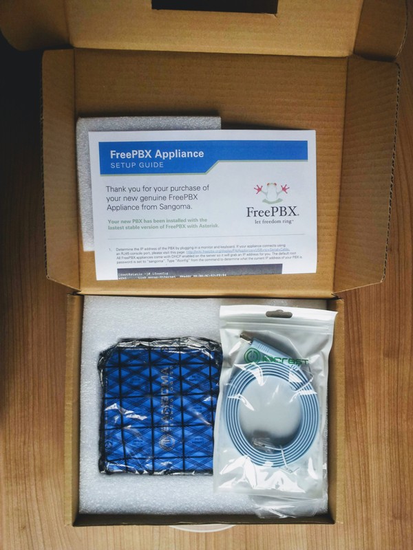 FreePBX 40 box