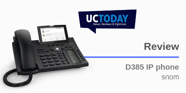 Snom D385 IP Phone Review - UC Today